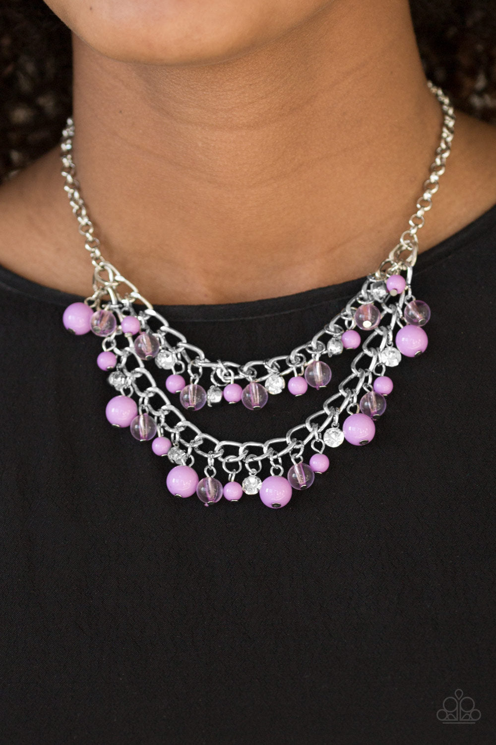 Paparazzi ♥ Bridal Party - Purple ♥  Necklace