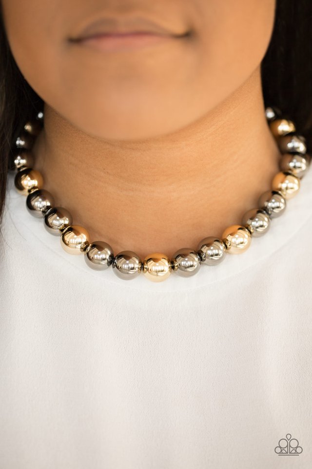 Paparazzi ♥ Downtown Drama - Multi ♥ Necklace