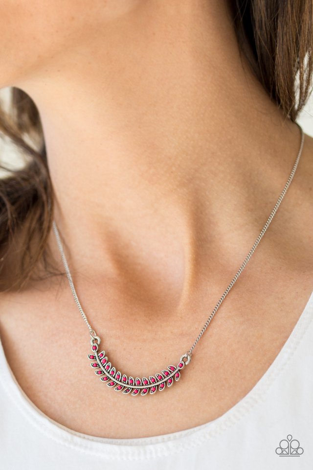 Paparazzi ♥ Flying Colors - Pink ♥ Necklace