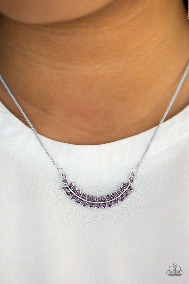Paparazzi ♥ Flying Colors - Purple ♥ Necklace