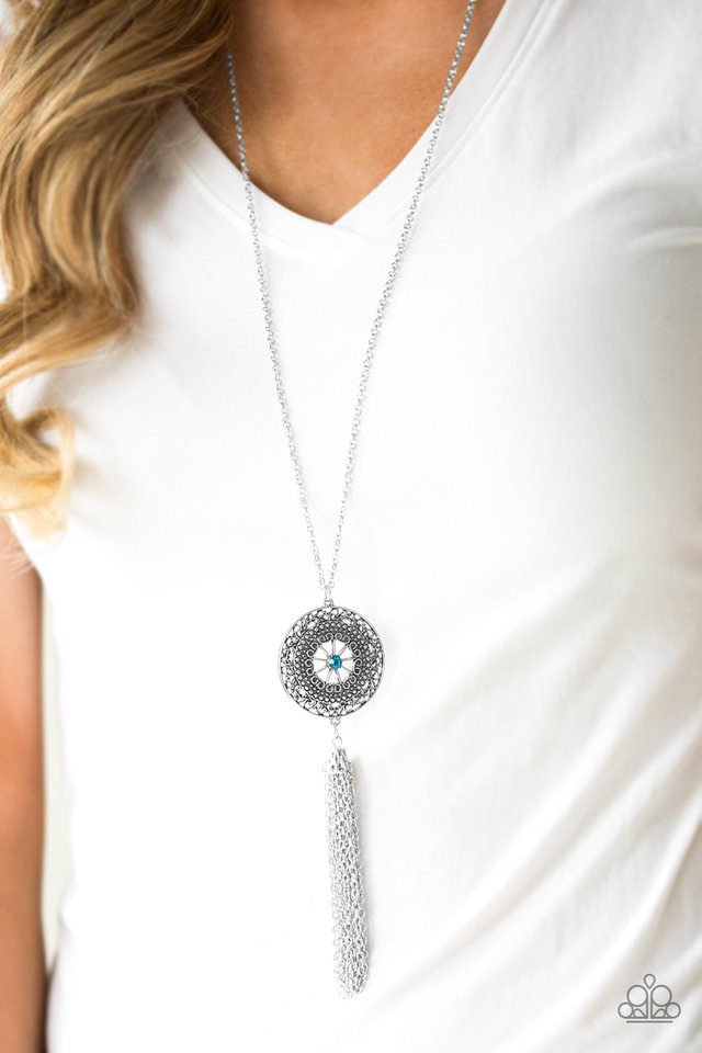 Paparazzi ♥ Noble Navigator - Blue ♥ Necklace