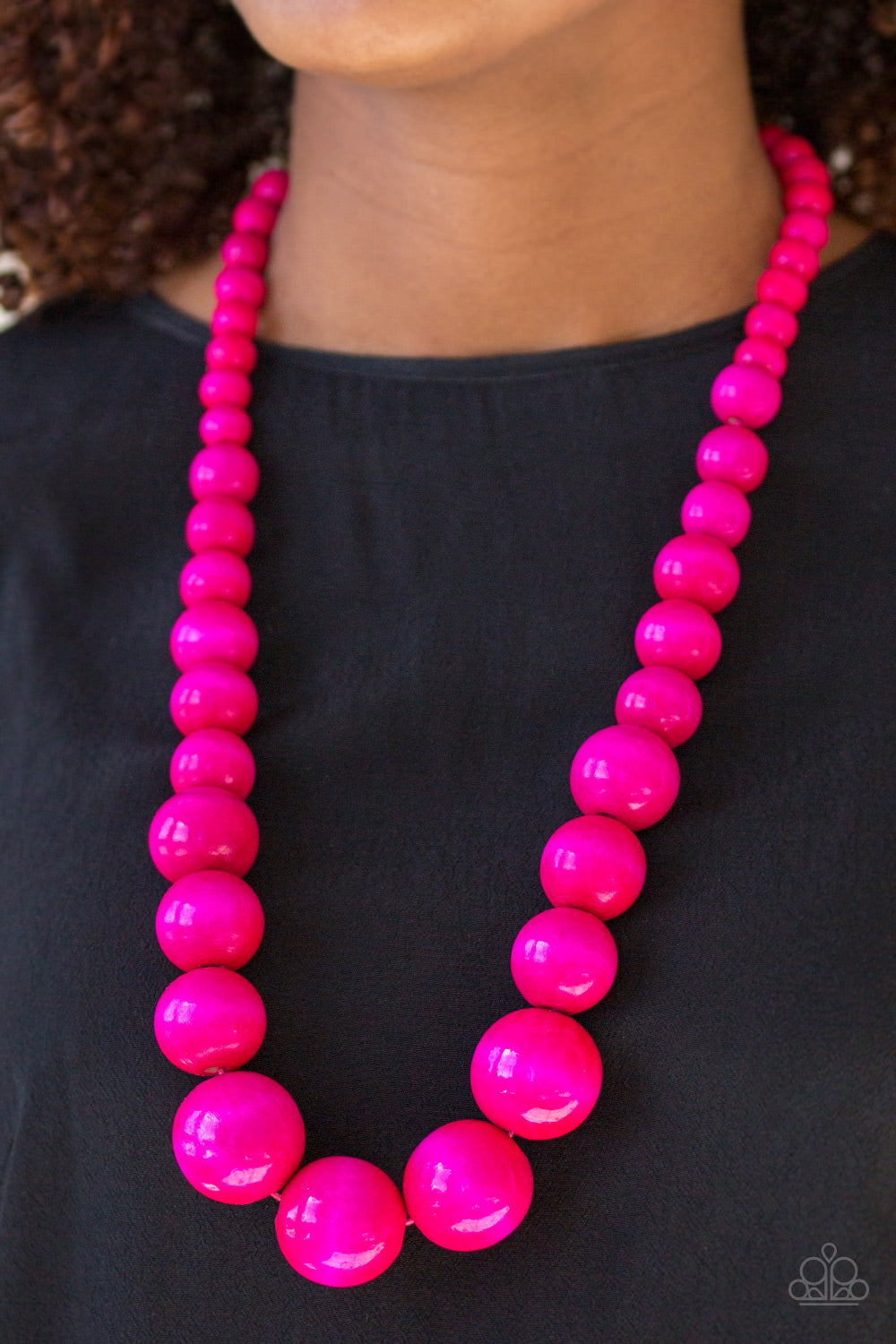 Paparazzi ♥ Effortlessly Everglades - Pink ♥  Necklace