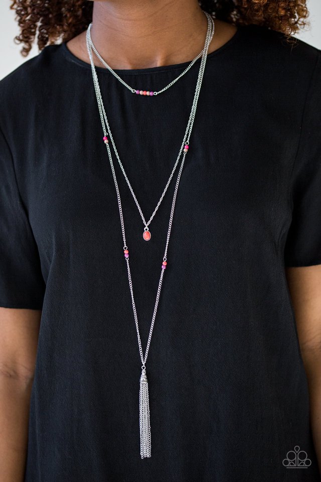 Paparazzi ♥ SANDSTONE Castles - Multi ♥ Necklace