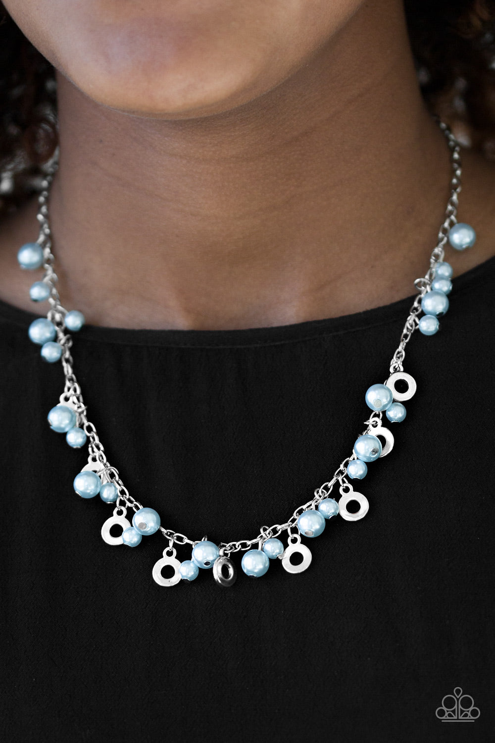 Paparazzi ♥ Elegant Ensemble - Blue ♥  Necklace