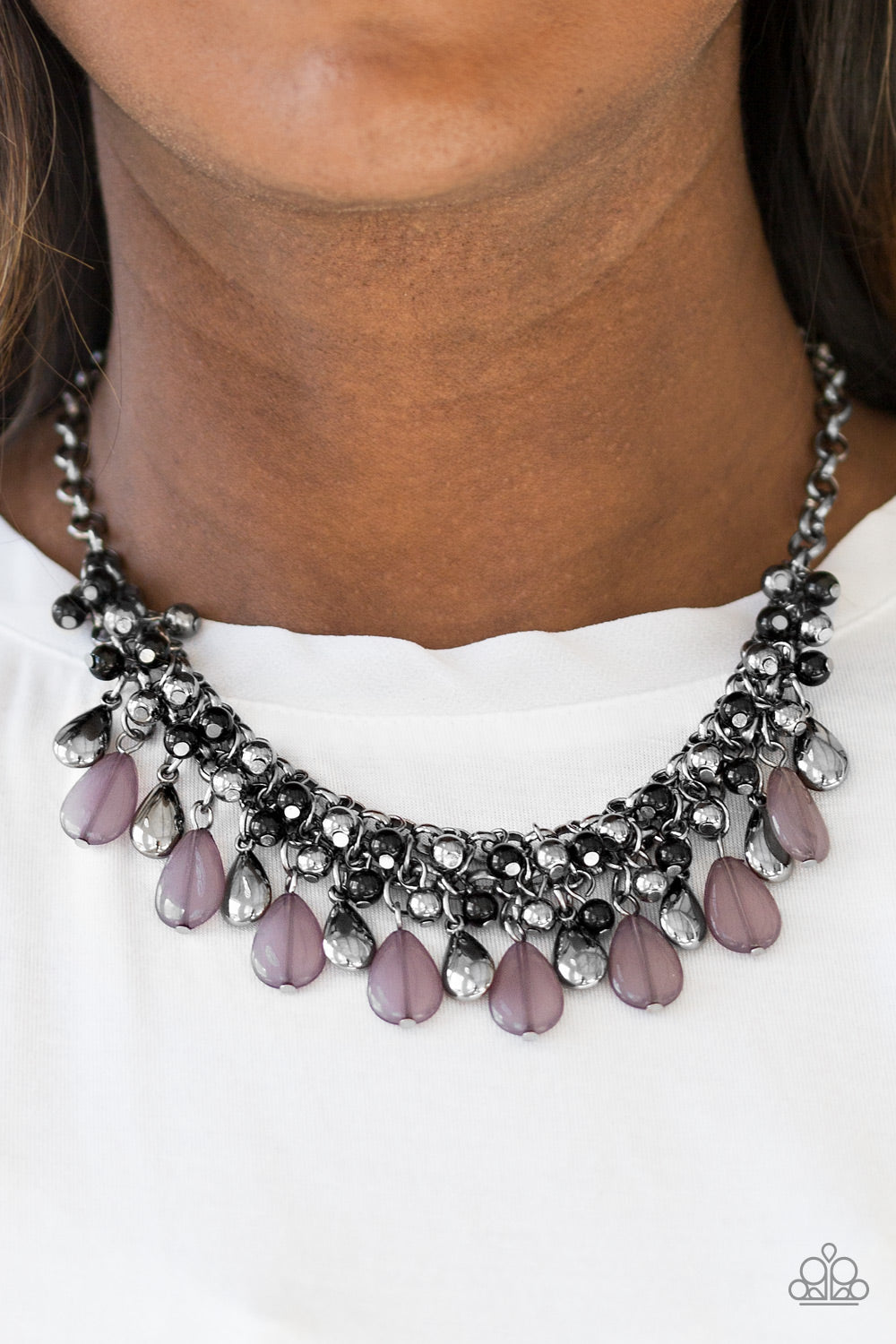 Paparazzi ♥ Diva Attitude - Black ♥  Necklace