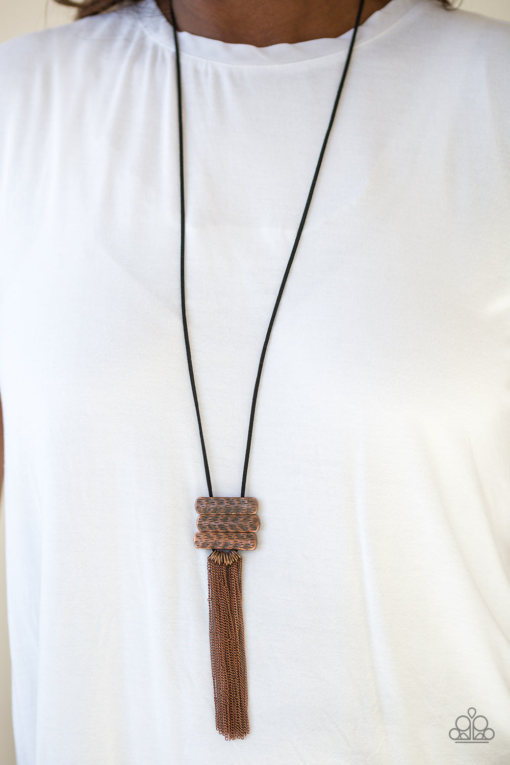 Paparazzi ♥ All About ALTITUDE - Copper ♥  Necklace