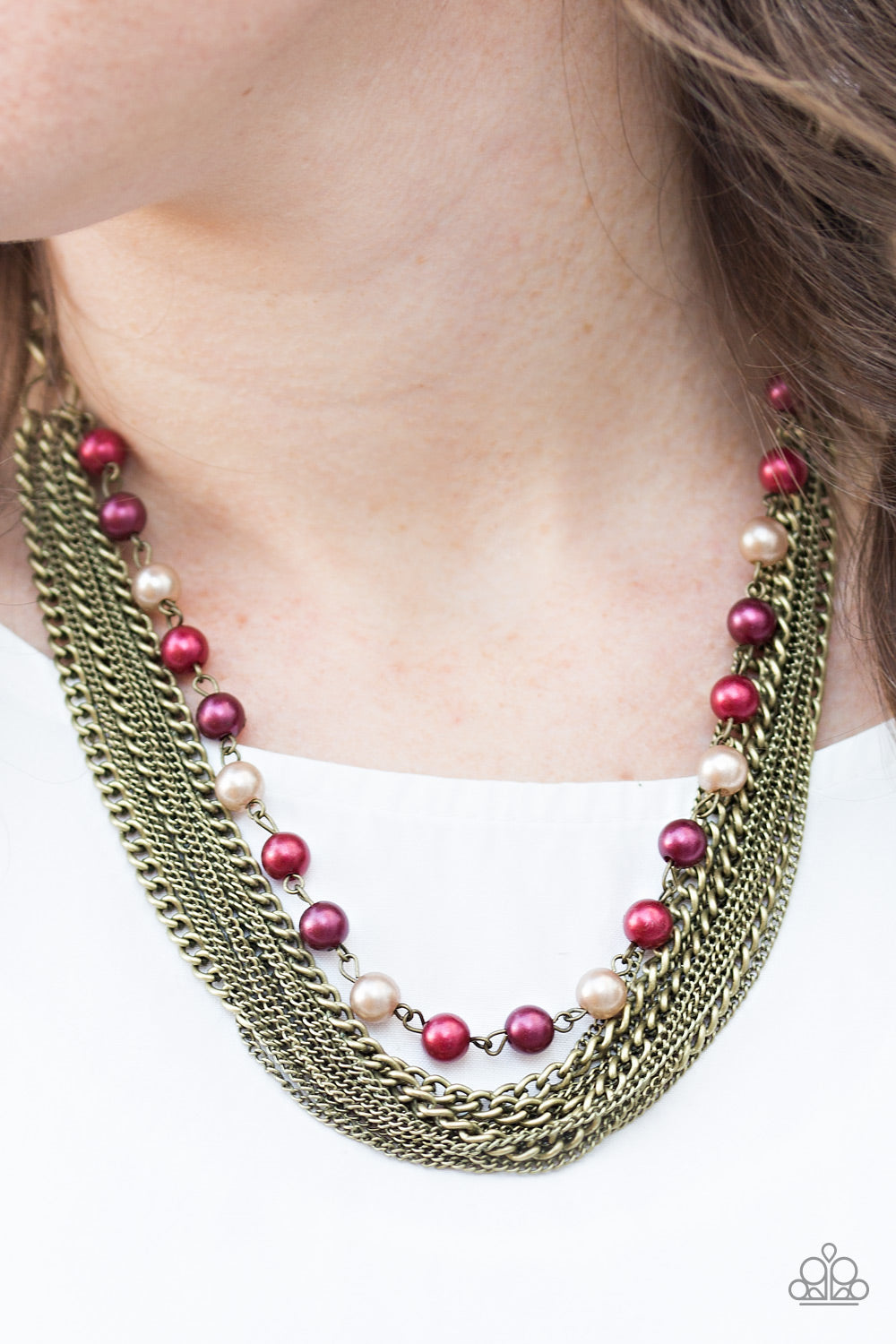 Paparazzi ♥ Fierce Fashion - Multi ♥  Necklace