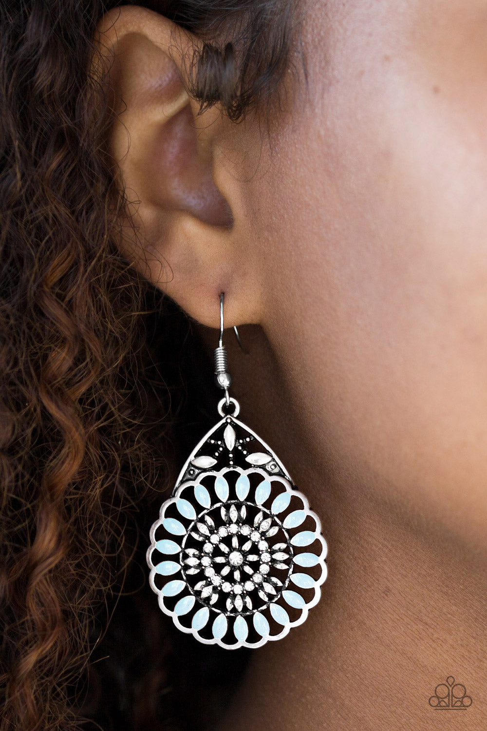 Paparazzi ♥ Perfectly Paradise - Blue ♥  Earrings