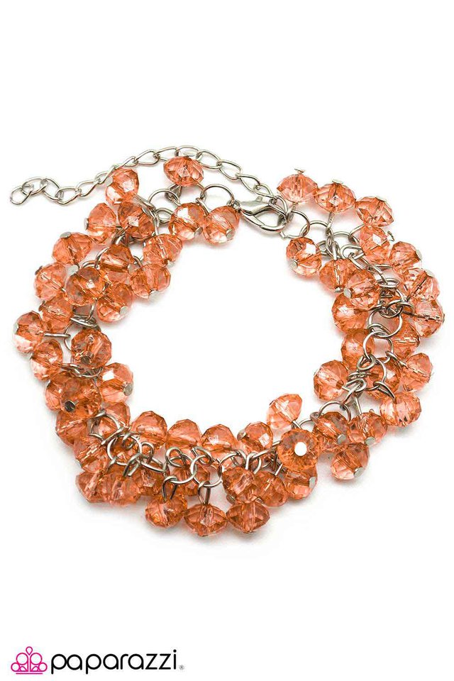 Paparazzi ♥ Pixie Dust - Orange ♥ Bracelet