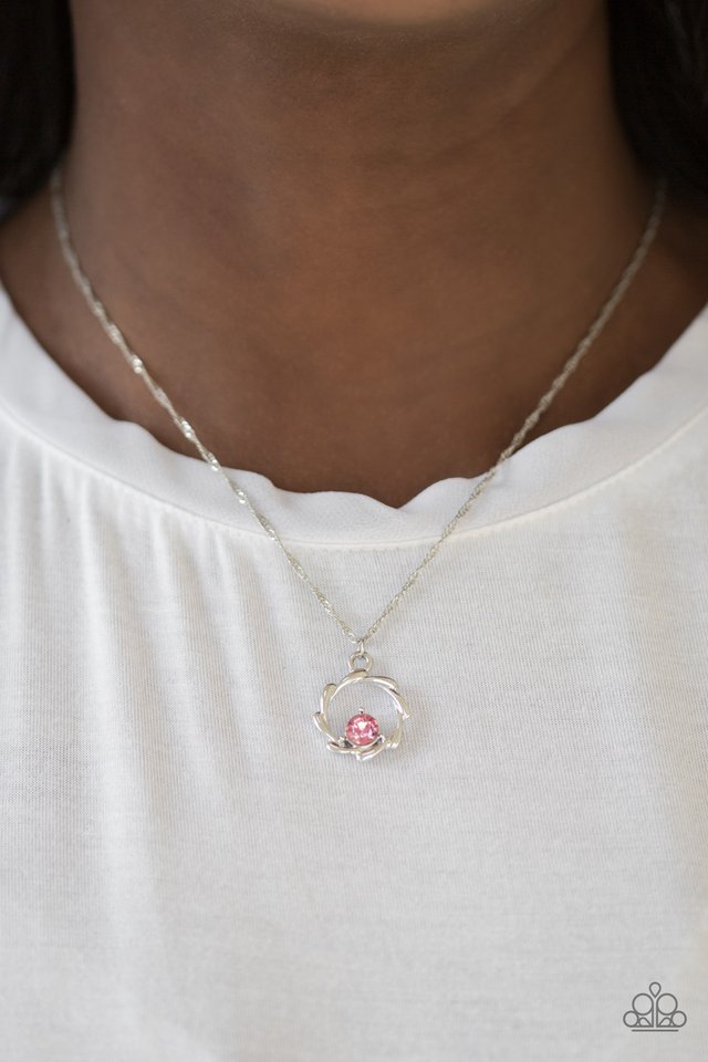 Paparazzi ♥ Paint The Town In Glitter - Pink ♥ Necklace