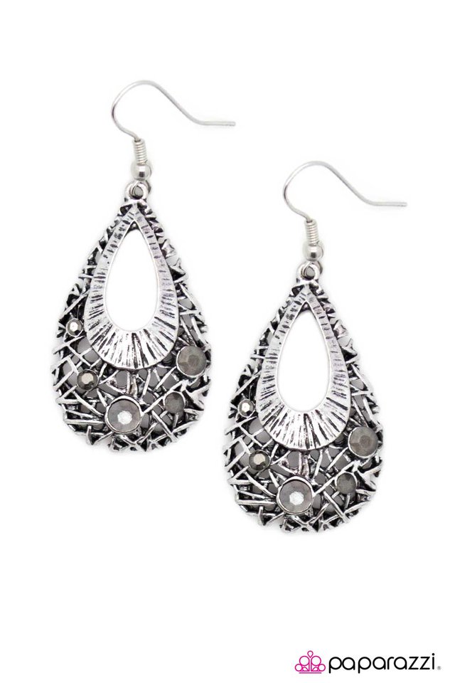 Paparazzi ♥ Music To My Ears - Silver ♥ Earrings