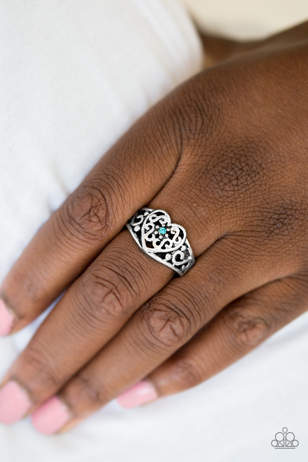 Paparazzi ♥ Dearly Beloved - Blue ♥  Ring