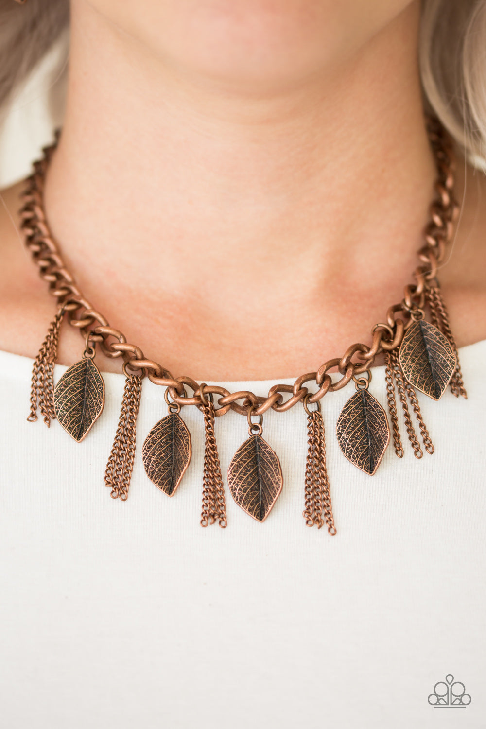 Paparazzi ♥ Serenely Sequoia - Copper ♥  Necklace