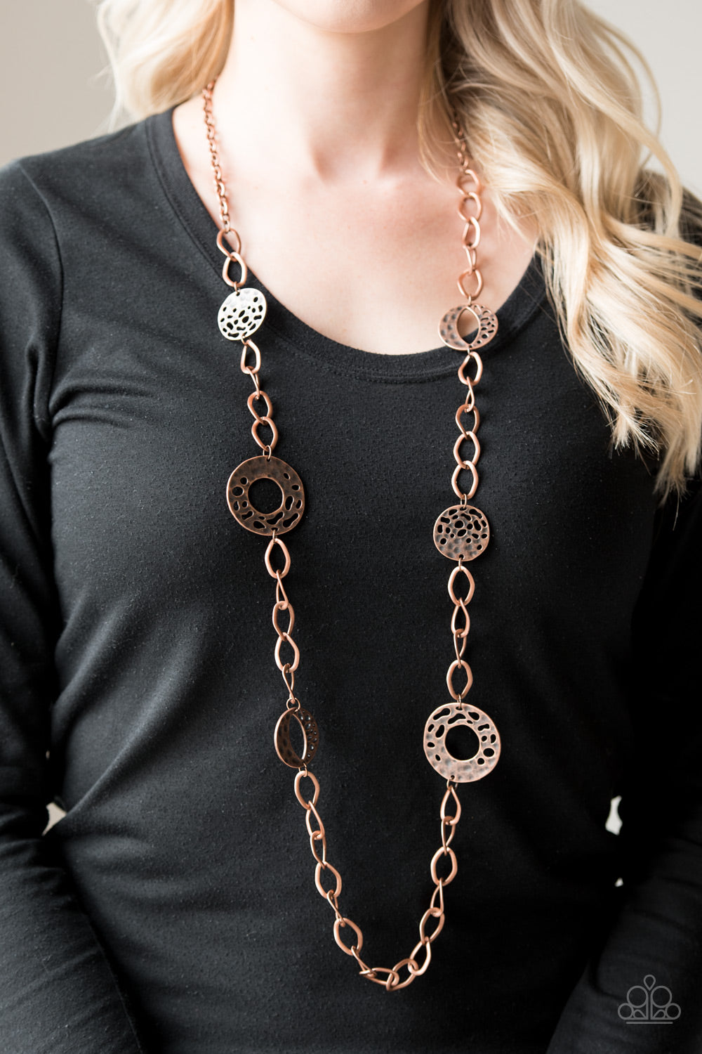 Paparazzi ♥ Industrial Mayhem - Copper ♥  Necklace
