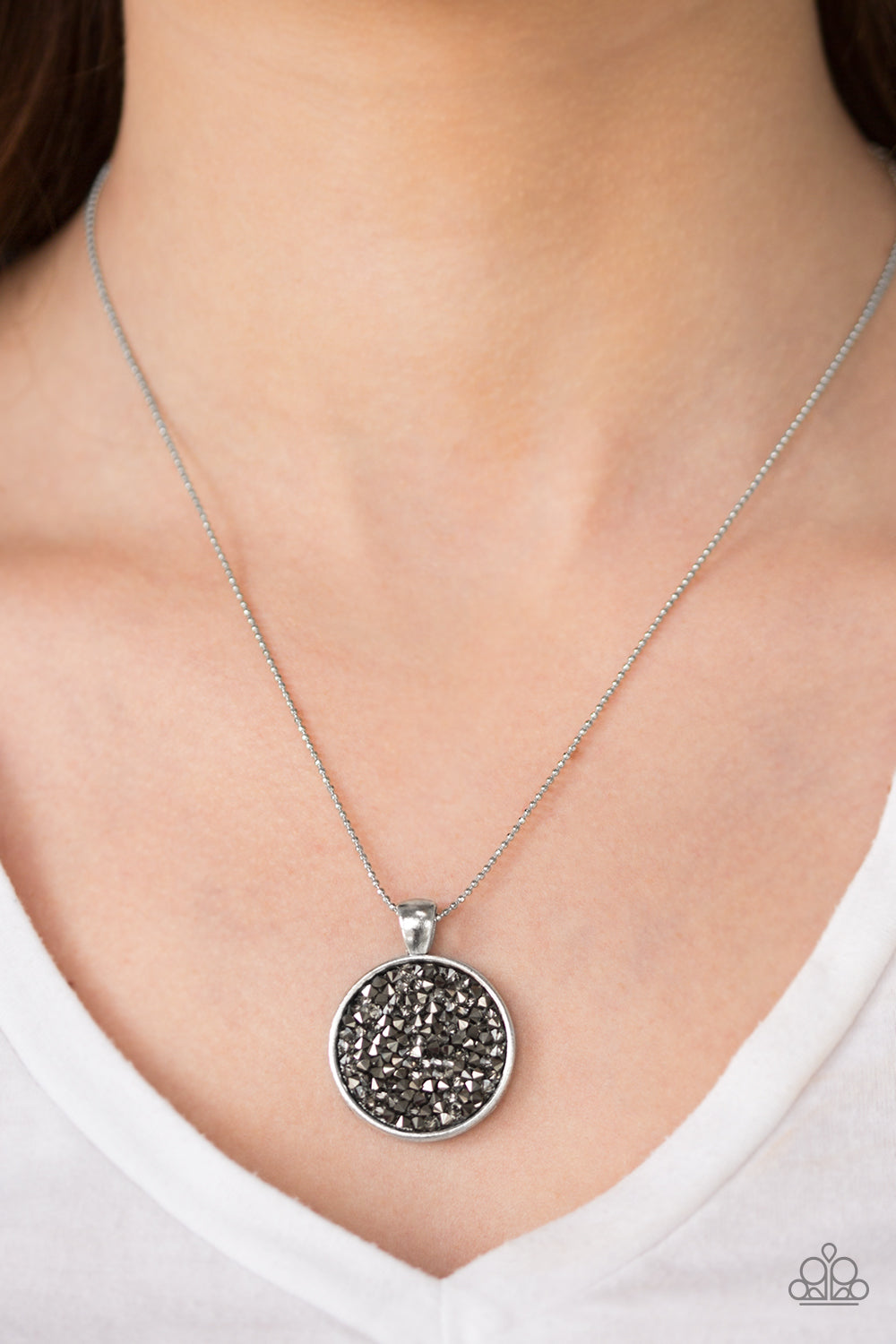 Paparazzi ♥ Bite The STARDUST - Silver ♥  Necklace