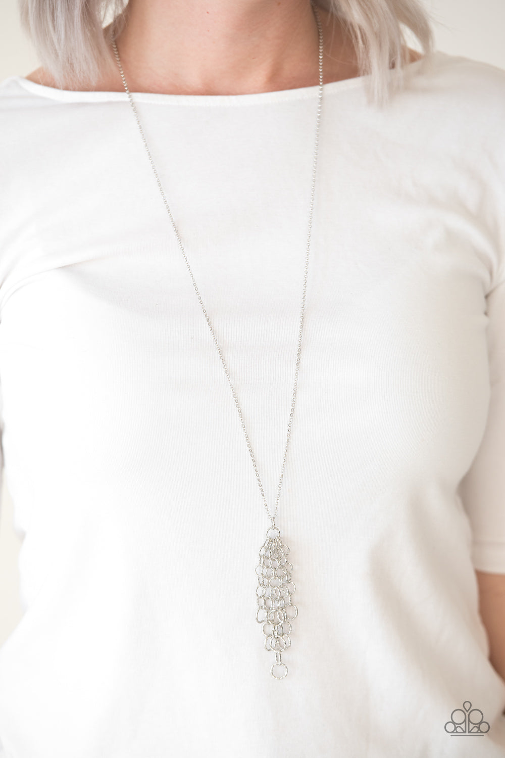 Paparazzi ♥ Industrial Intensity - Silver ♥  Necklace