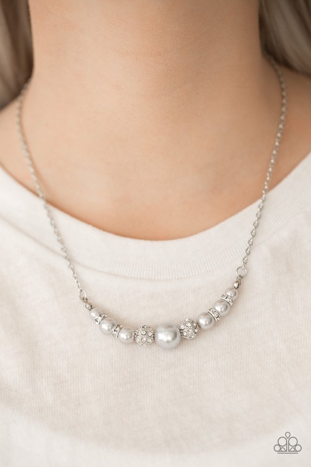 Paparazzi ♥ Absolutely Brilliant - Silver ♥ Necklace