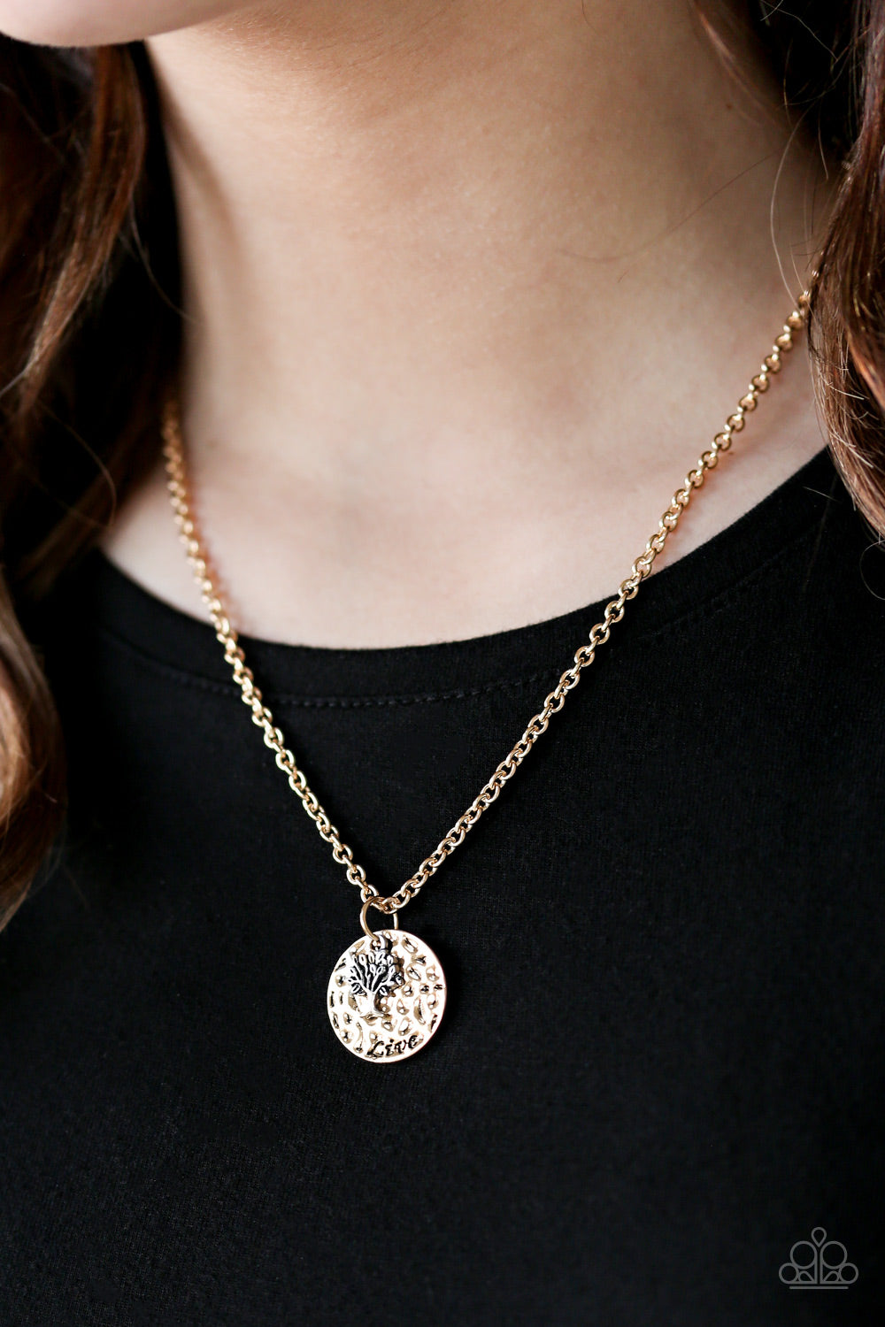 Paparazzi ♥ Live TREELY - Gold ♥  Necklace