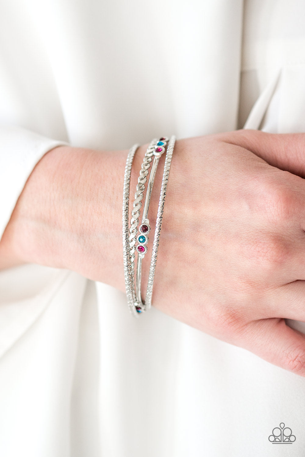 Paparazzi ♥ Subtle Shimmer - Multi ♥  Bracelet