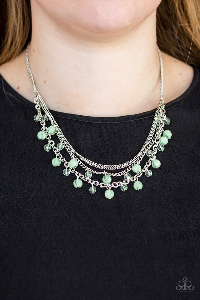 Paparazzi ♥ Ocean Odyssey - Green ♥ Necklace