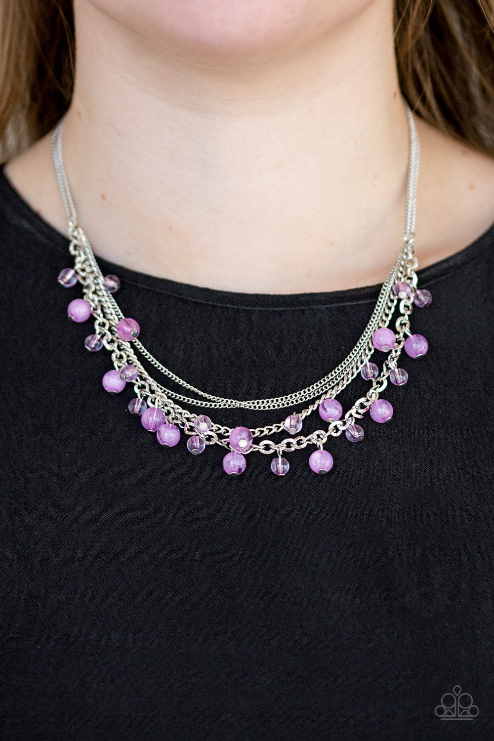 Paparazzi ♥ Ocean Odyssey - Purple ♥  Necklace