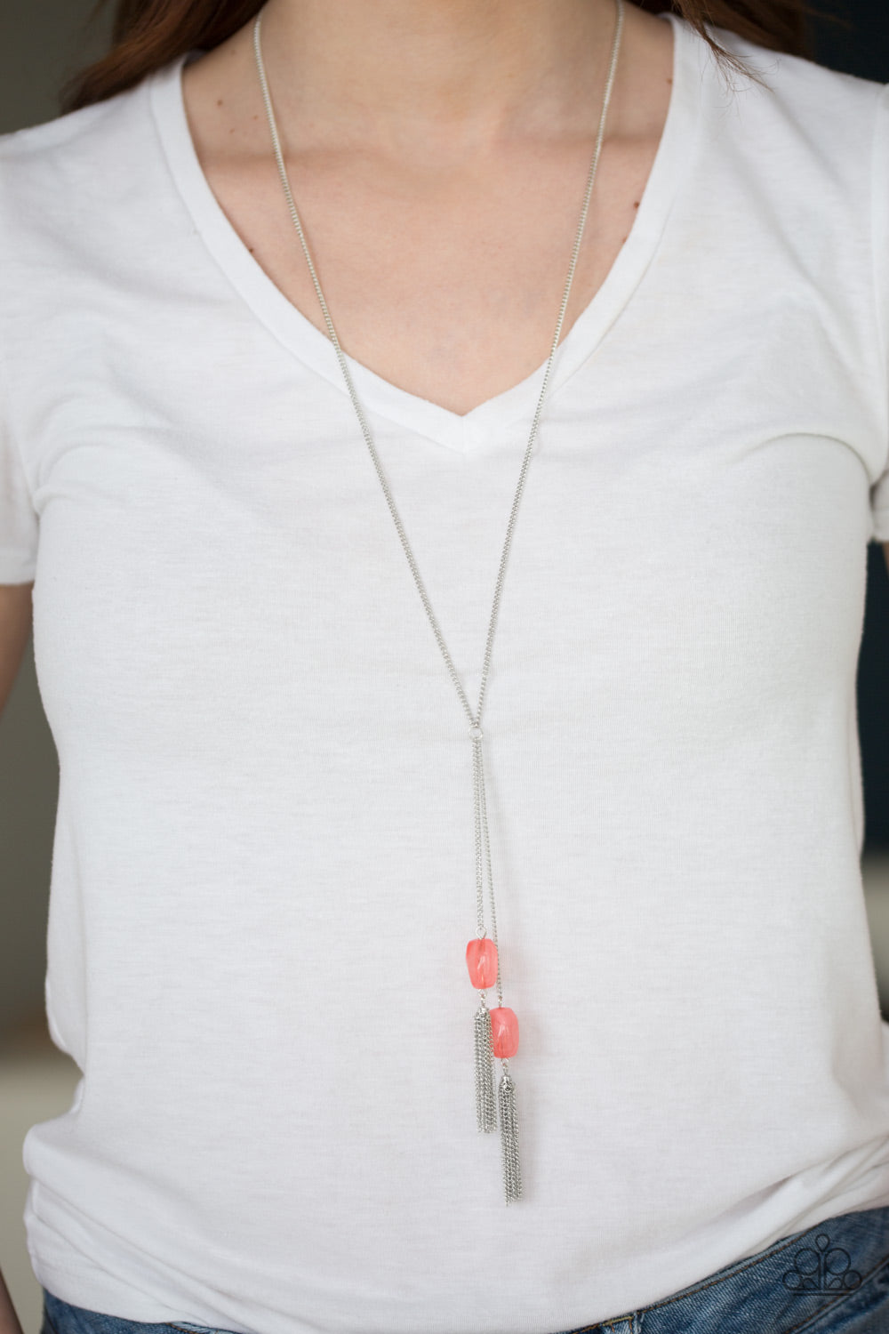 Paparazzi ♥ GLOW Your Roll - Orange ♥  Necklace