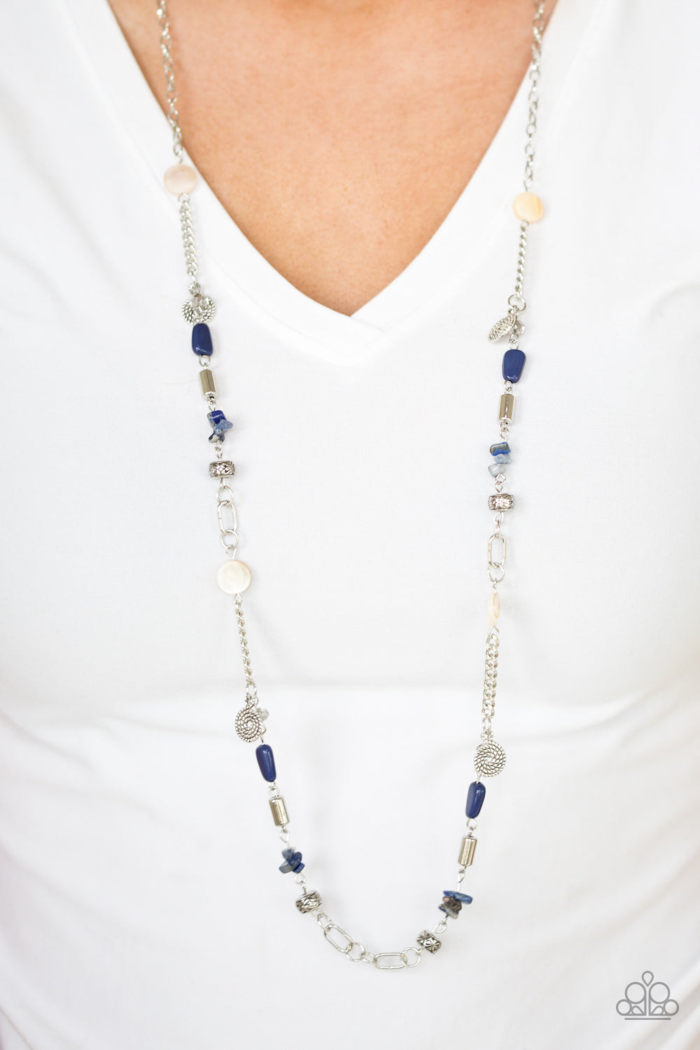 Paparazzi ♥ Ocean Bliss - Blue ♥  Necklace