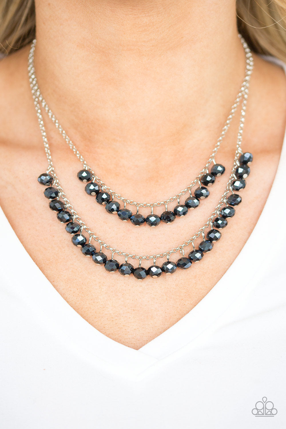 Paparazzi ♥ Starlight Sailing - Blue ♥  Necklace