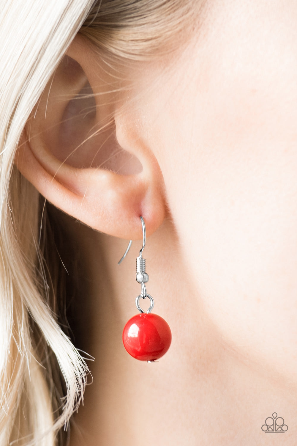 Paparazzi ♥ Brazilian Bay - Red ♥  Necklace