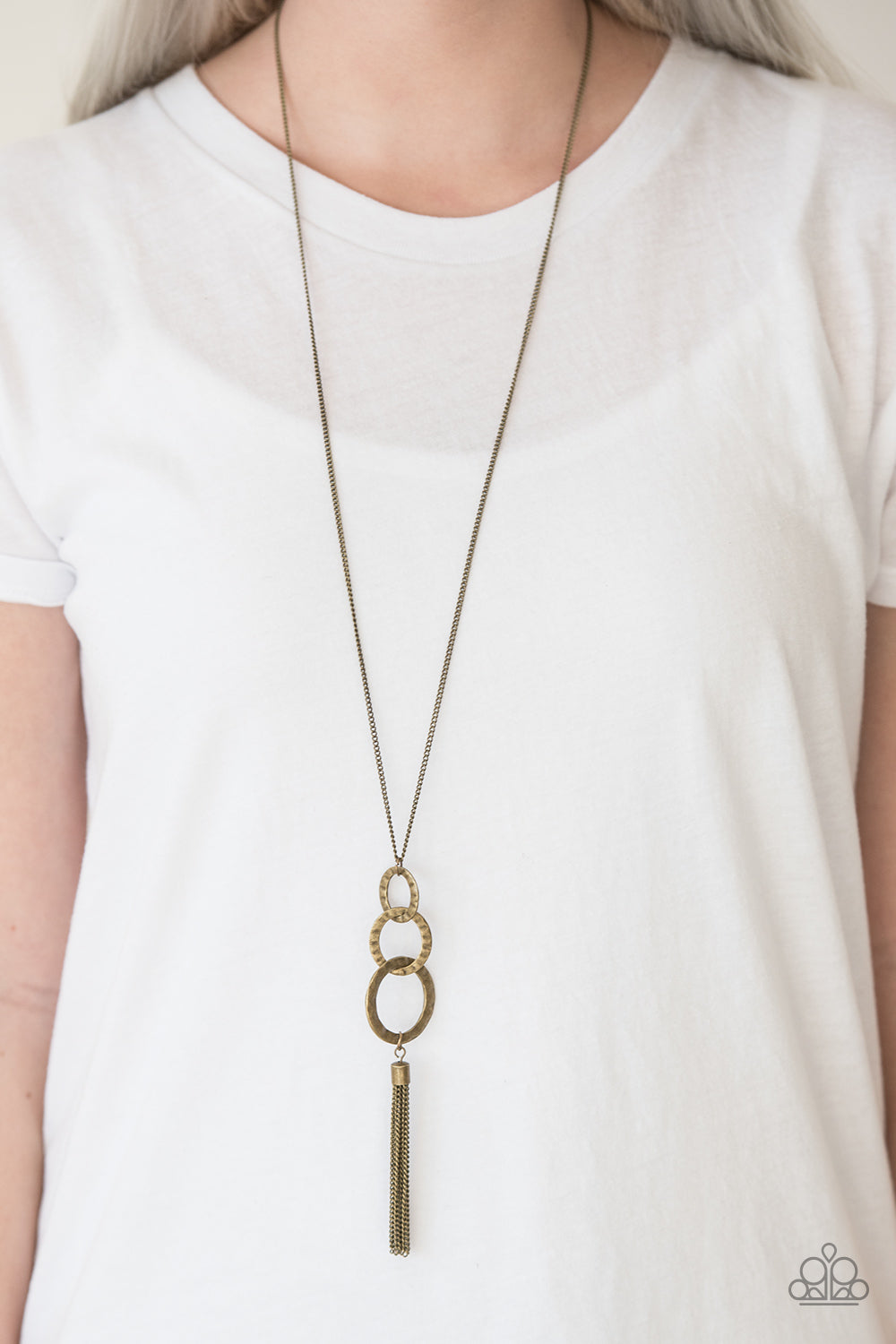 Paparazzi ♥ Dont BOLD Back! - Brass ♥  Necklace