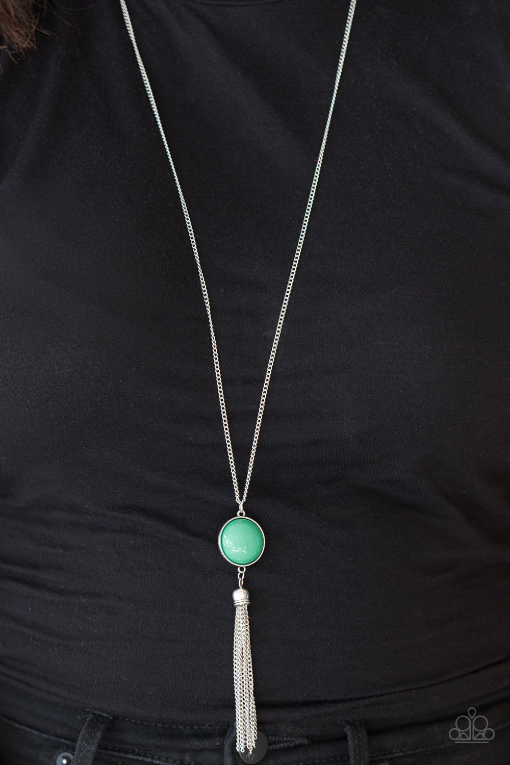 Paparazzi ♥ Pep In Your Step - Green ♥  Necklace