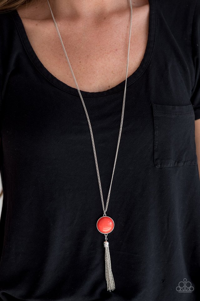 Paparazzi ♥ Pep In Your Step - Red ♥ Necklace