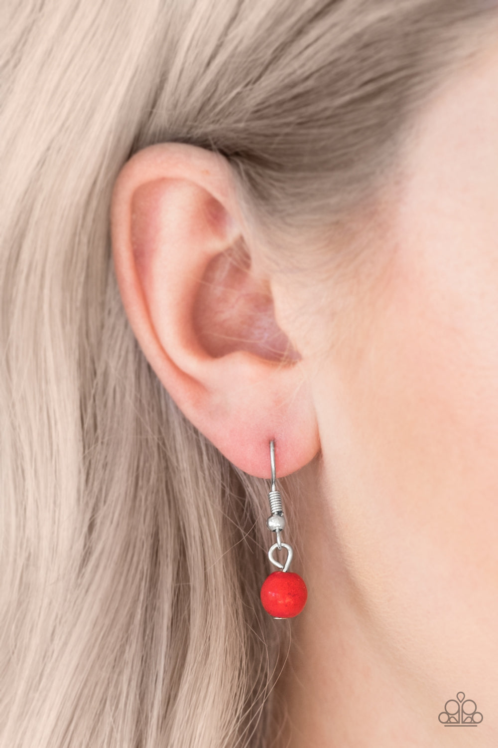 Paparazzi ♥ Desert Eagle - Red ♥  Necklace