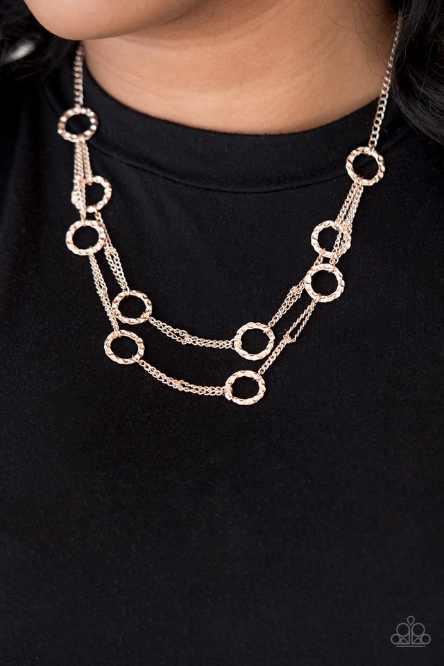 Paparazzi ♥ Circus Couture - Gold ♥ Necklace