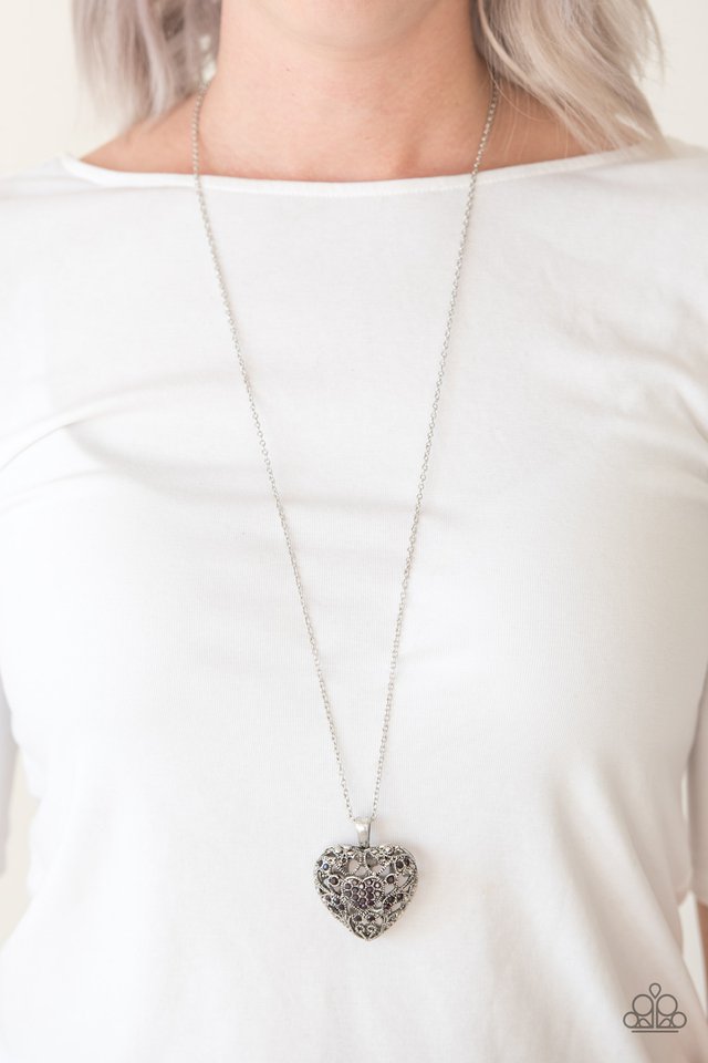 Paparazzi ♥ Heartless Heiress - Purple ♥ Necklace