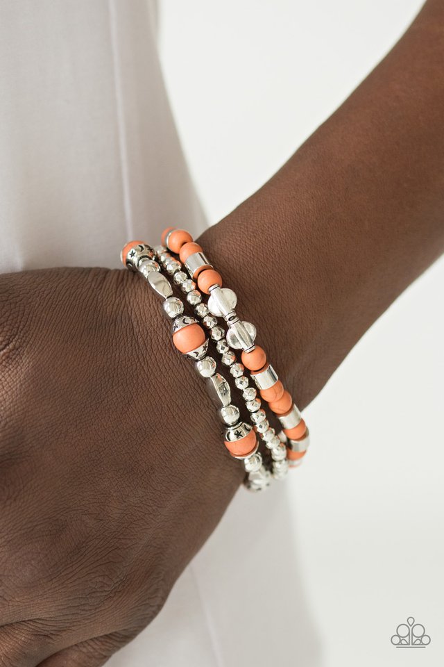 Paparazzi ♥ Mesa Mason - Orange ♥ Bracelet
