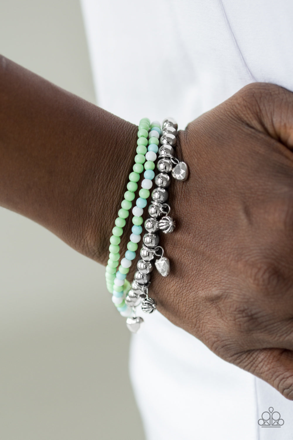 Paparazzi ♥ Springtime Sweethearts - Multi ♥  Bracelet