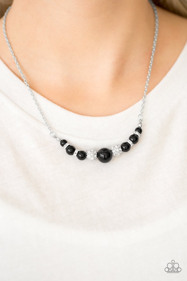 Paparazzi ♥ Absolutely Brilliant - Black ♥ Necklace