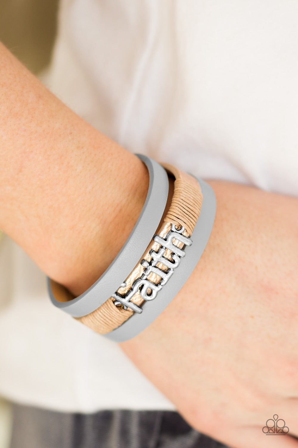 Paparazzi ♥ An Act Of Faith - Brown ♥  Bracelet