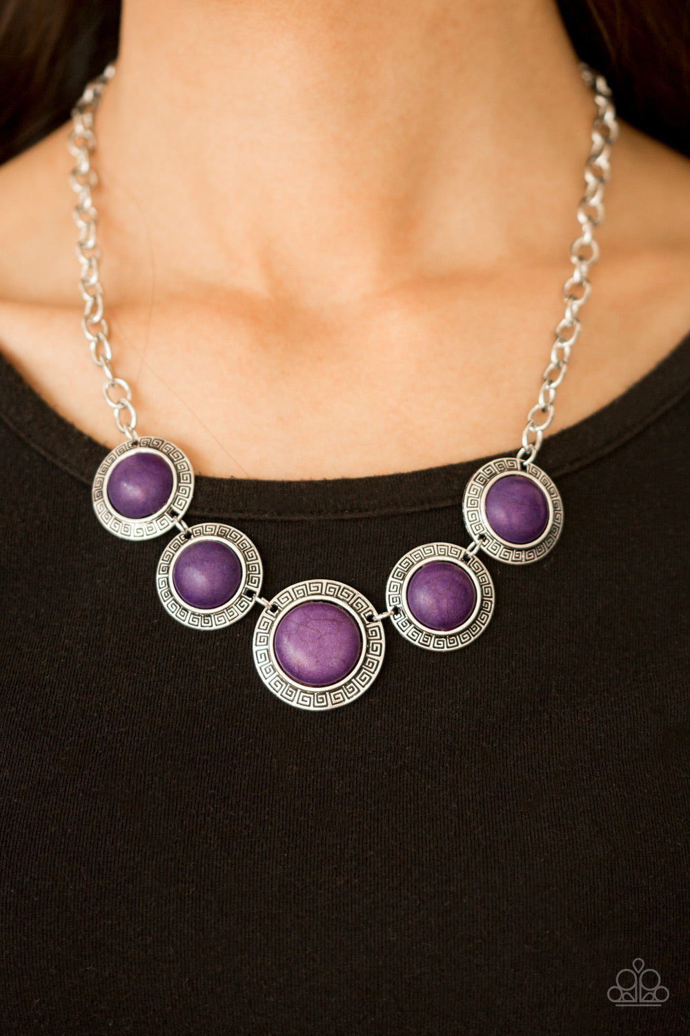 Paparazzi ♥ Mountain Roamer - Purple ♥  Necklace