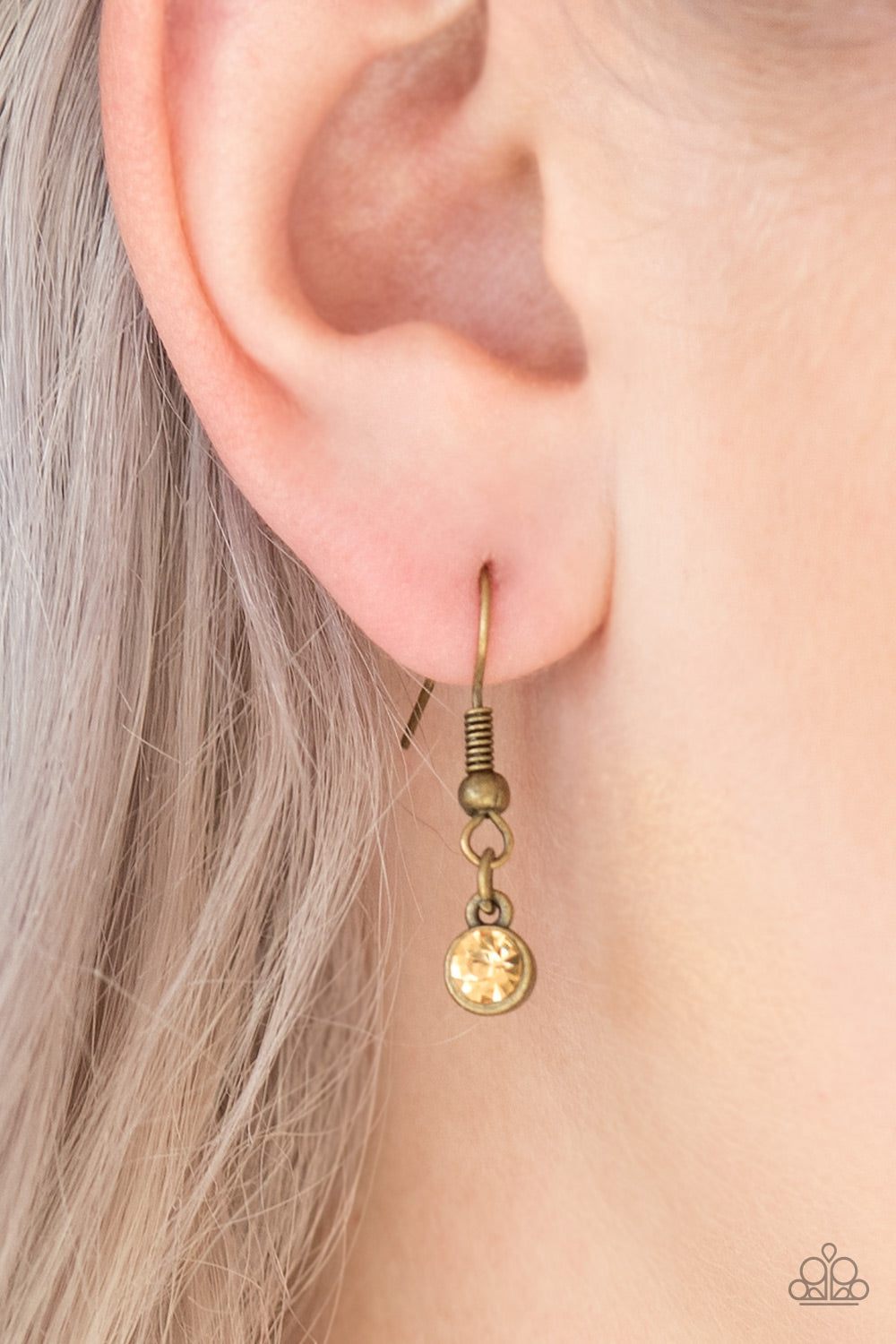 Paparazzi ♥ STARLIGHT The Way - Brass ♥  Necklace