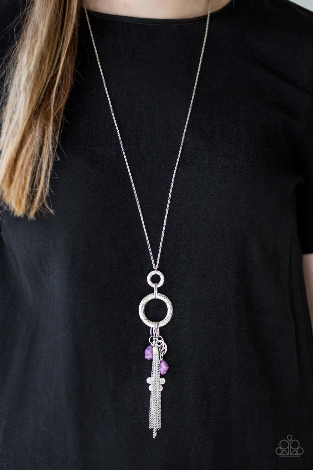 Paparazzi ♥ Tour de Desert - Purple ♥  Necklace
