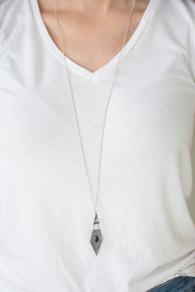 Paparazzi ♥ Just A Mirage - Black ♥ Necklace