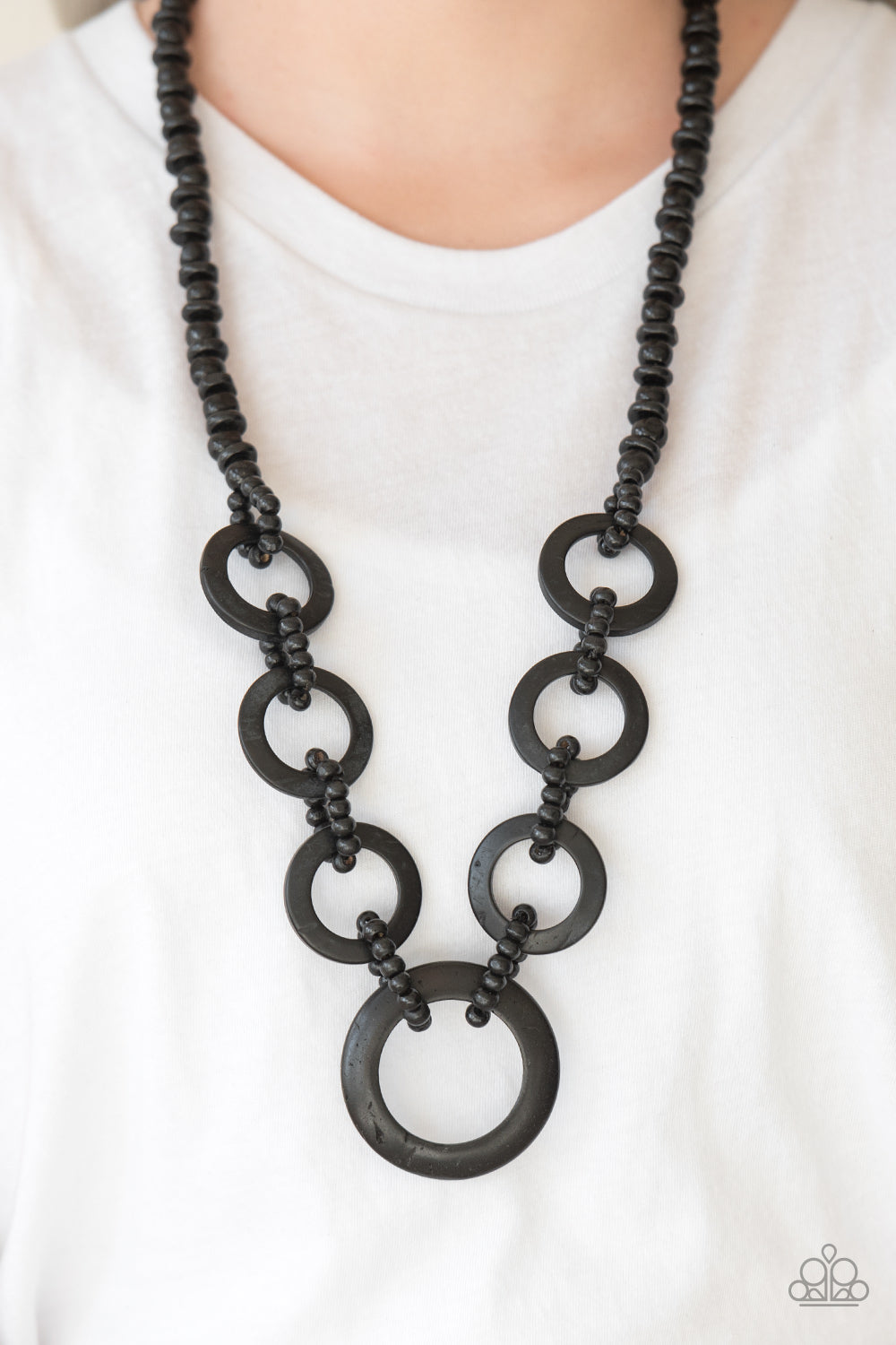 Paparazzi ♥ Endless Summer - Black ♥  Necklace