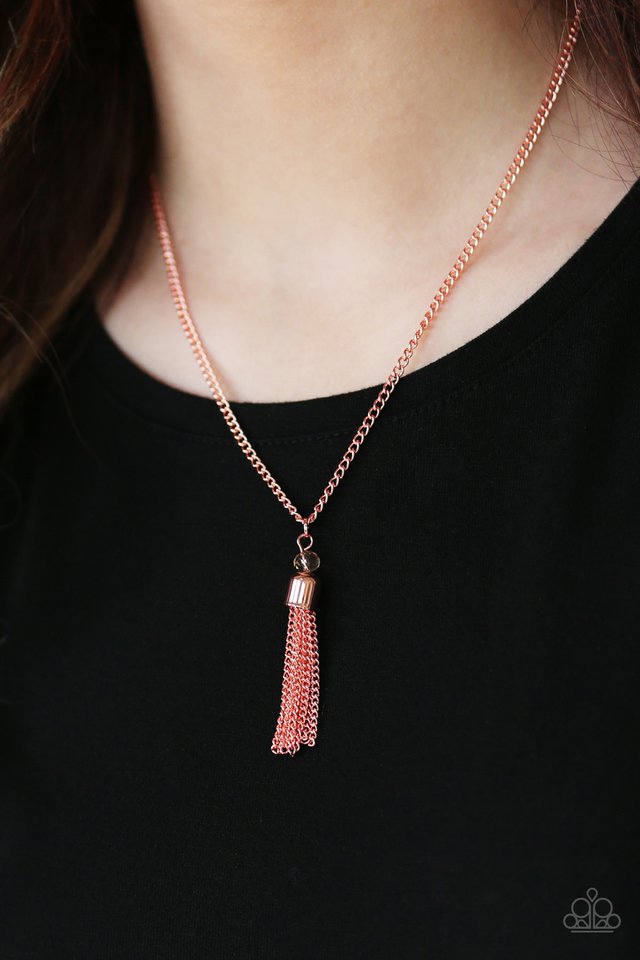 Paparazzi ♥ City Casual - Copper ♥ Necklace