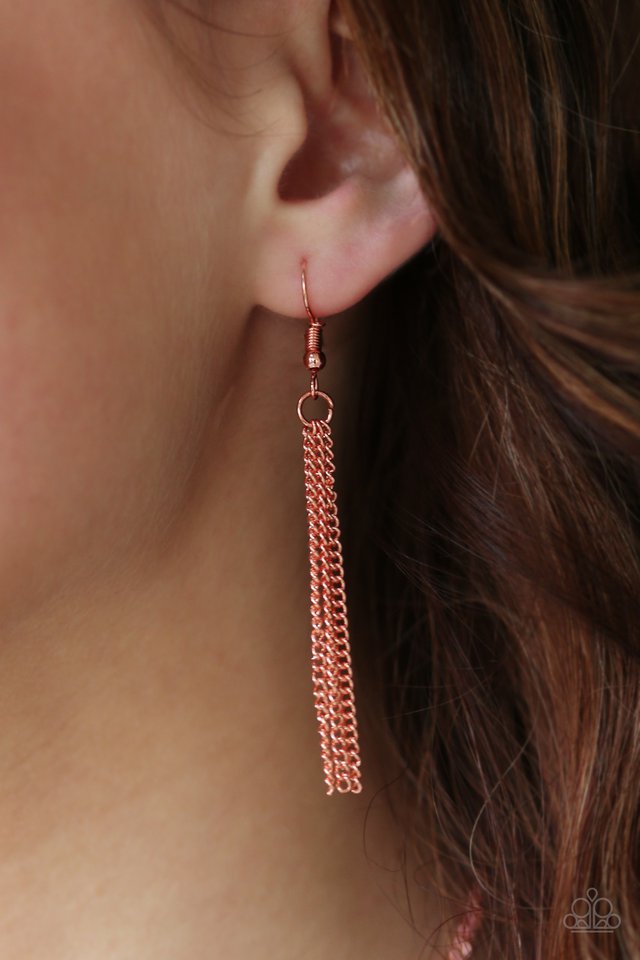 Paparazzi ♥ City Casual - Copper ♥ Necklace