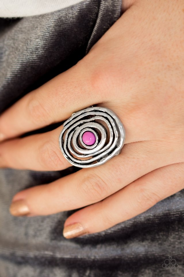 Paparazzi ♥ Colorfully Chaotic - Purple ♥ Ring