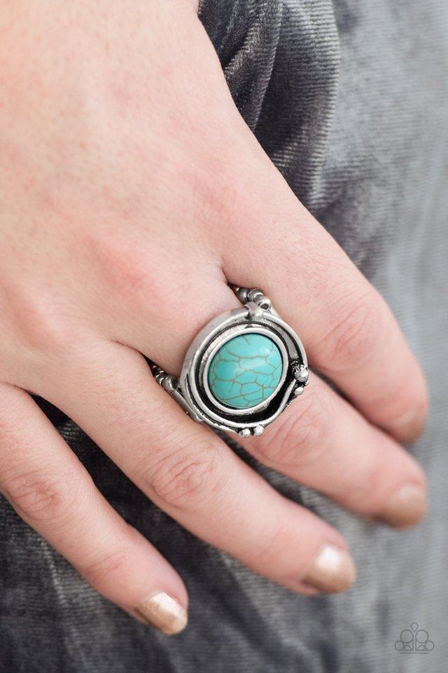 Paparazzi ♥ River Roamer - Blue ♥ Ring