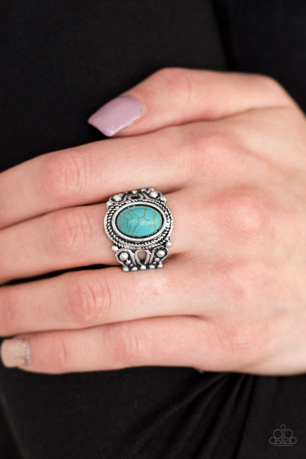 Paparazzi ♥ Coyote Canyon - Blue ♥  Ring
