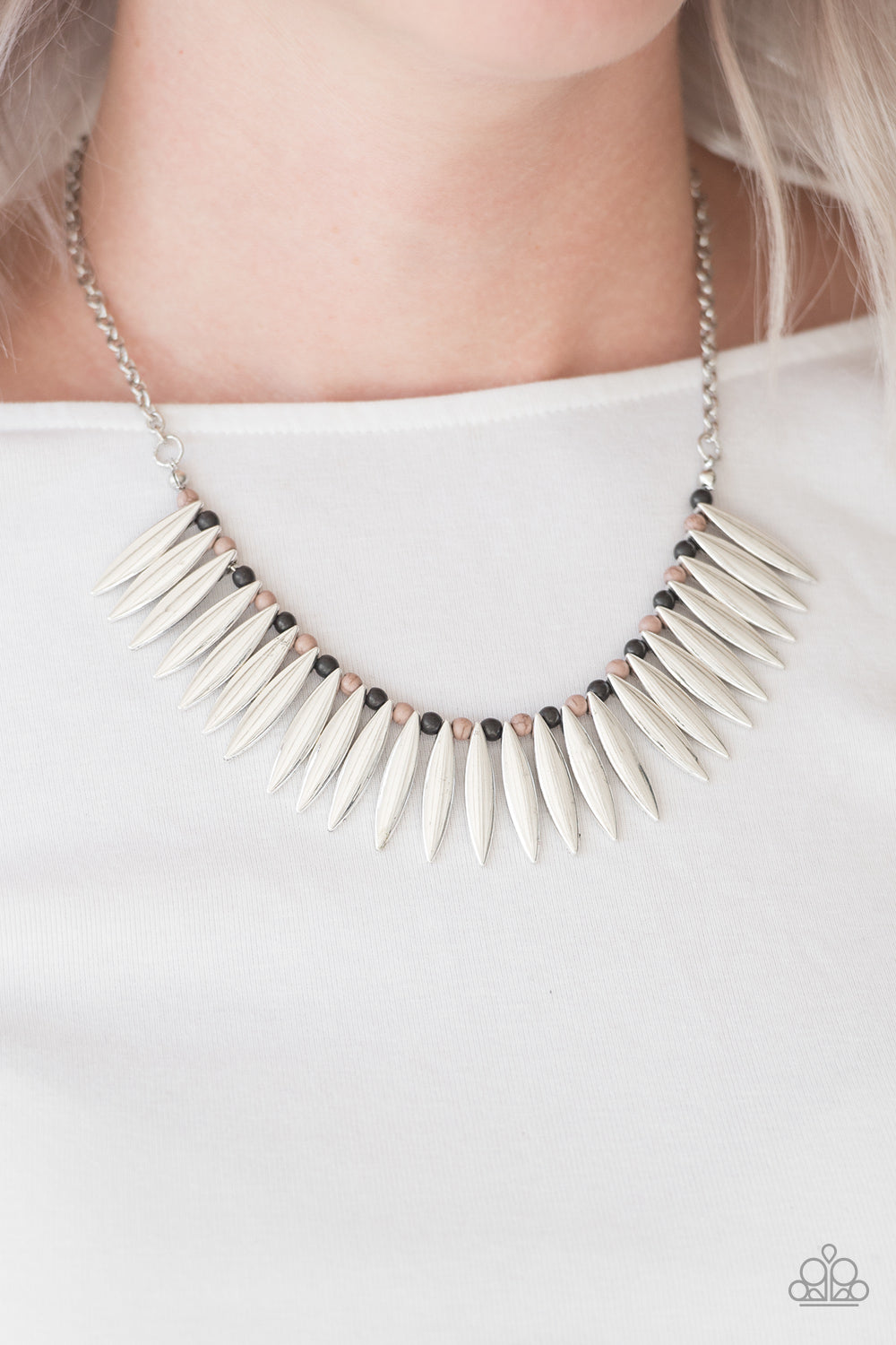 Paparazzi ♥ Tameless Tigress - Multi ♥  Necklace